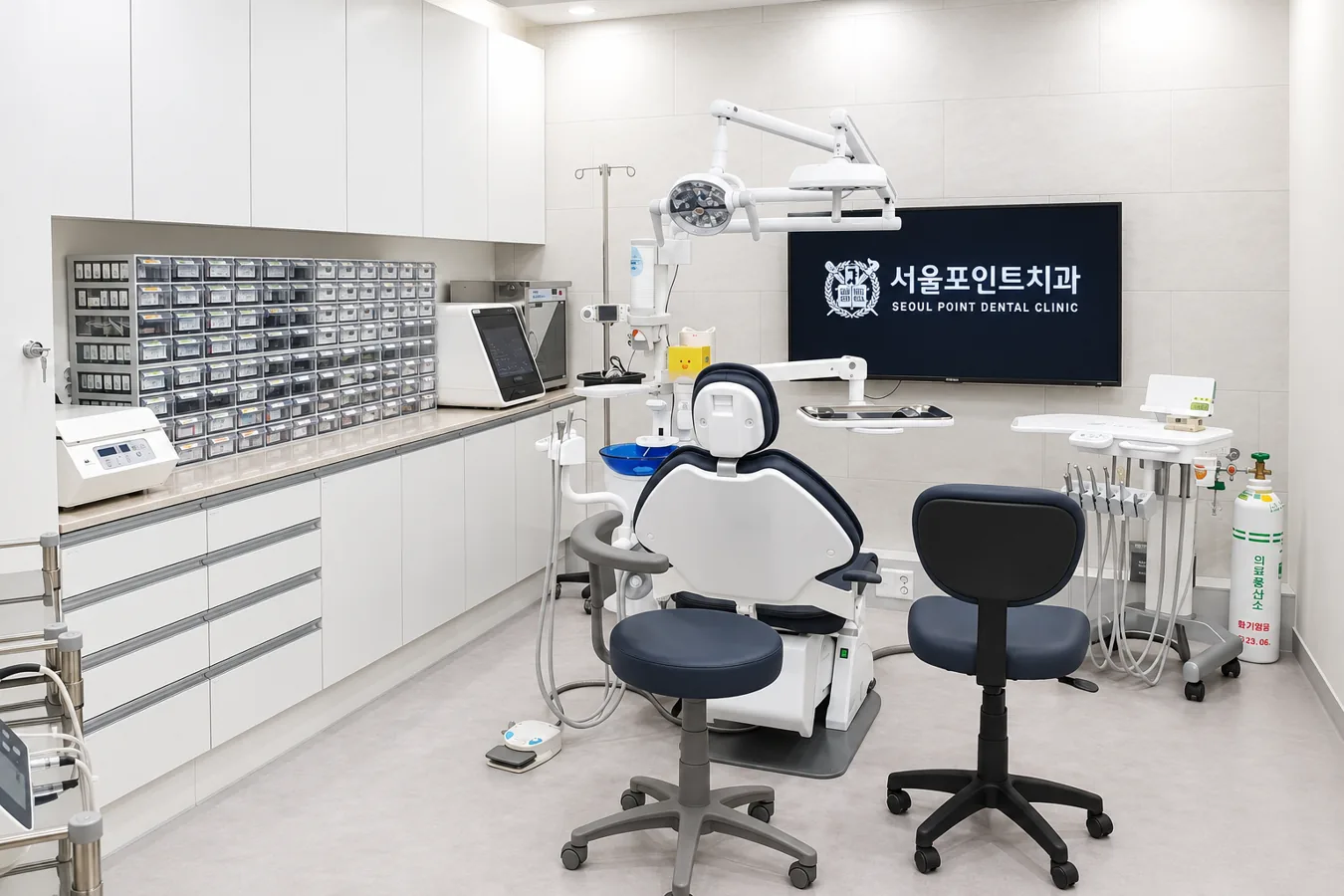 서울포인트치과 임플란트 진료실